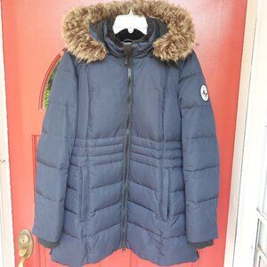 Arctic Expedition Down/Poly Parka with Removable Hood